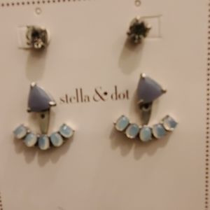 Stella & Dot earring set